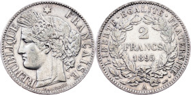 France, 2 Francs 1895, Paris