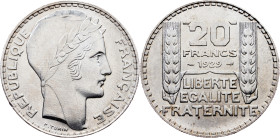 France, 20 Francs 1929, Paris