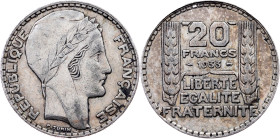 France, 20 Francs 1933, Paris