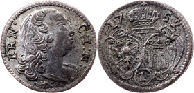 Germany, 1 Kreuzer 1752, Langenargen