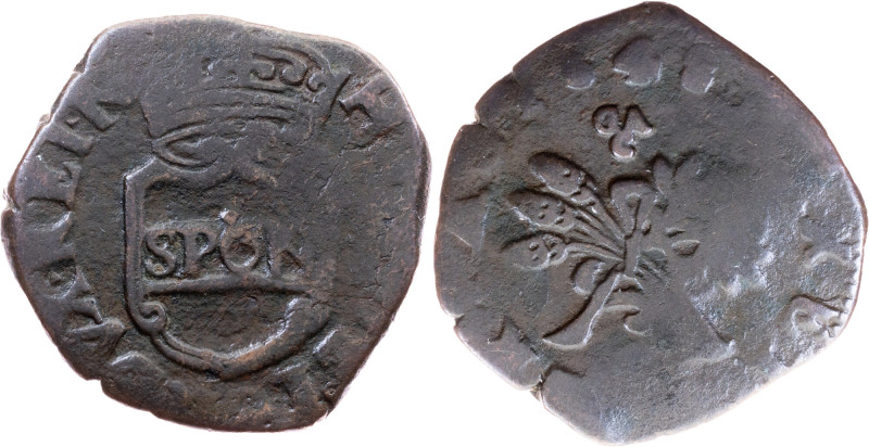 Italy, 3 Tornesi 1648, Naples Category : Italy
Country/Region : Kingdom of Napl...