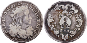 Italy, 1 Tari 1699, Naples