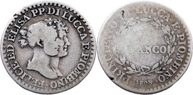 Italy, 1 Franco 1808, Florence