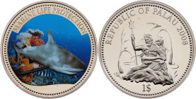 Palau, 1 Dollar 2008