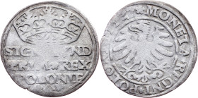 Sigismund I. the Old, Grosz koronny 1527, Krakow