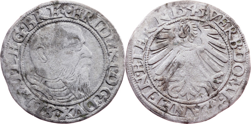 Fridrich II., 1 Groschen 1545 Category : Poland
Country/Region : Silesia, Duchy...