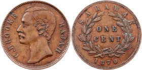 Sarawak, 1 Cent 1870