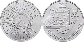 Slovakia, 200 Korun 2005, Warsaw