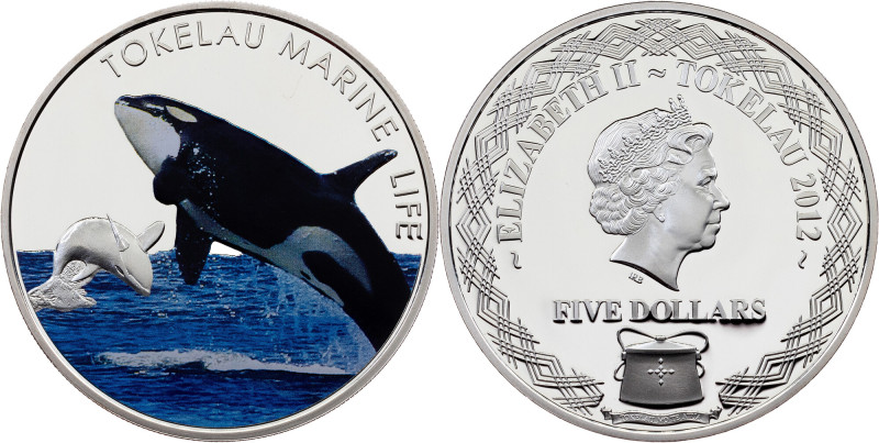 Tokelau, 5 Dollars 2012, Karlsfeld Category : Tokelau
Country/Region : Tokelau...