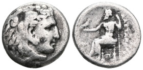 Kingdom of Macedon. Alexander III 'the Great' AR Drachm.Kingdom of Macedon. Alexander III 'the Great' AR Drachm. Circa 310-301 BC. Struck under Antigo...