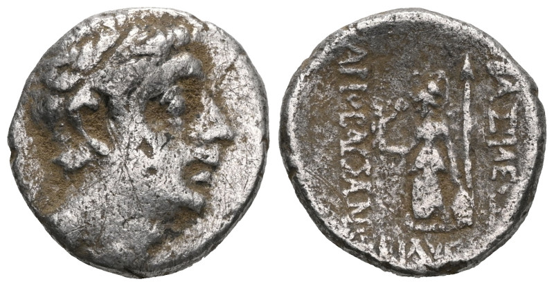 Greek 
 Kings of Cappadocia, Ariobarzanes I Philoromaios (96-63 BC), AR drachm ...