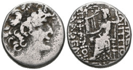 Greek Seleukid Kingdom. Philippos I Epiphanes Philadelphos, 94-83 or 75 BC. AR, Tetradrachm. Uncertain mint in Cilicia (Tarsos?), struck ca. 94/3-88/7...