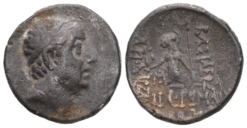 GREEK COINS 
KINGS of CAPPADOCIA.Ariobarzanes I Philoromaios.(96-63 BC).Eusebei...