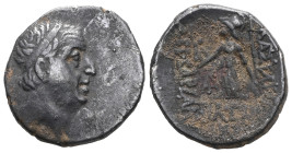 GREEK COINS KINGS of CAPPADOCIA.Ariobarzanes I Philoromaios.(96-63 BC).Eusebeia Mazaka.Drachm. Obv : Diademed head right. Rev : ΒΑΣΙΛΕΩΣ / ΑΡΙΟΒΑΡZΑΝΟ...