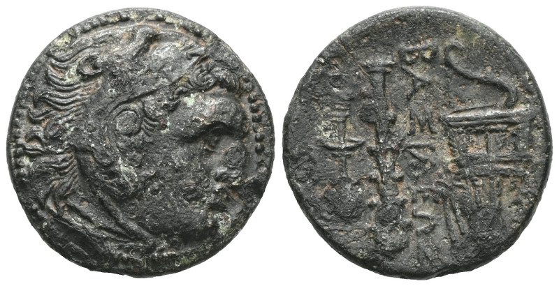 Greek 
Kings of Macedon, Alexander III 'the Great',AE, (Bronze), 336-323 BC.Unc...