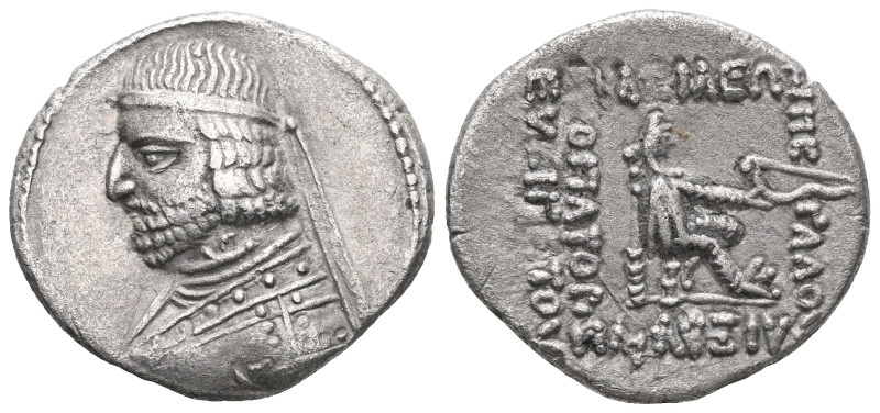 Greek coins
Kings of Parthia, Mithridates II (123-88 BC) AR Drachm Silver)
Obv...