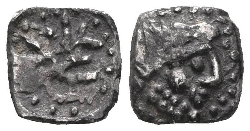 Greek 
Lycaonia, Laranda, AR obol (Silver), ca. 324/3 BC. Obv: Head of Heracles...