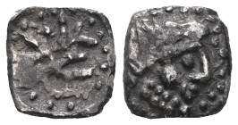 Greek Lycaonia, Laranda, AR obol (Silver), ca. 324/3 BC. Obv: Head of Heracles right. Rev: Forepart of wolf to right, Λ above. Ref: SNG Levante 227 (C...