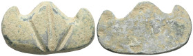 Aes Formatum. Siglos VI-IV BC CENTRAL ITALY or LAZIUM. Semicircular element in the shape of a trident. Very fine.