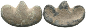 Aes Formatum. Siglos VI-IV BC CENTRAL ITALY or LAZIUM. Semicircular element in the shape of a trident. Very fine.