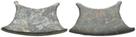 Aes Formatum. Siglos VI-IV BC CENTRAL ITALY or LAZIUM. Semicircular element in the shape of a trident. Very fine.