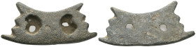 Aes Formatum. Siglos VI-IV BC CENTRAL ITALY or LAZIUM. Semicircular element in the shape of a trident. Very fine.