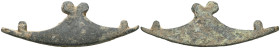 Aes Formatum. Siglos VI-IV BC CENTRAL ITALY or LAZIUM. Semicircular element in the shape of a trident. Very fine.