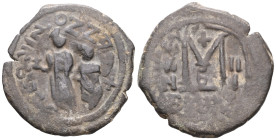 BYZANTINE BYZANTINE EMPIRE. Heraklios, 610-641 AD. Æ Follis