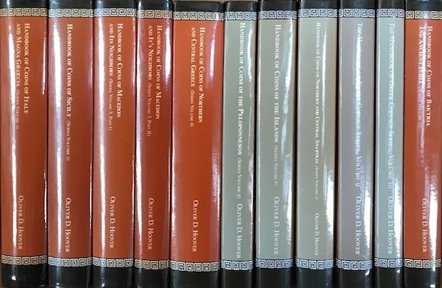 Hoover, O.D. The Handbook of Greek Coinage Series. Vorhanden sind folgende Bände...