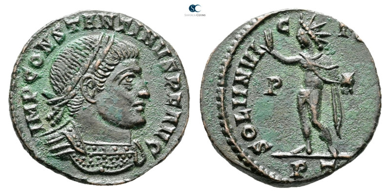Constantine I the Great AD 306-337. Ticinum
Follis Æ

16 mm, 3,42 g



Go...