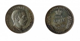 Vittorio Emanuele III (1900-1946) 
Colonie - Somalia - Serie di tre valori (Quarto, Mezza e 1 Rupia) 1913 - Zecca: Roma - Qualità mediamente buona, c...