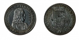 Austria e Sacro Romano Impero 
Ferdinand0 Carlo (1632-1662) - Tallero 1654 - Zecca: Hall - Diritto: busto dell’Arciduca a destra - Rovescio: stemma c...