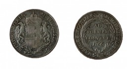 Austria e Sacro Romano Impero 
Maria Teresa (1740-1780) - Tallero 1766 - Zecca: Gunzburg (Burgau) - Diritto: stemma coronato sorretto da due grifoni ...