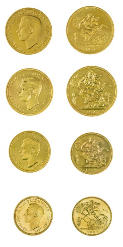Gran Bretagna 
George VI (1936-1952) - Proof Set 1937 - Zecca: Londra - Serie c...