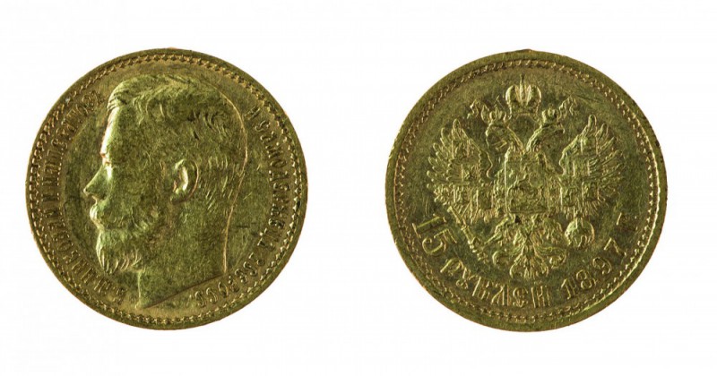 Russia 
Nicola II (1894-1917) - Serie dei 4 valori in oro - Zecca: San Pietrobu...