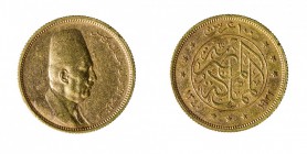 Egitto 
Fuad I (1917-1936) - 100 Piastre 1340 AH (1922) - Di buona qualità (Friedb. n. 26) 250,00