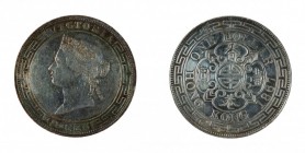 Hong Kong 
Victoria (1842-1901) - Dollar 1867 - Non comune - Di qualità molto buona (Krause n. 10) 700,00