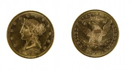 United States of America
10 Dollari “Coronet Head” 1893 - Zecca: Filadelfia - Di buona qualità (Friedb. n. 158) 350,00