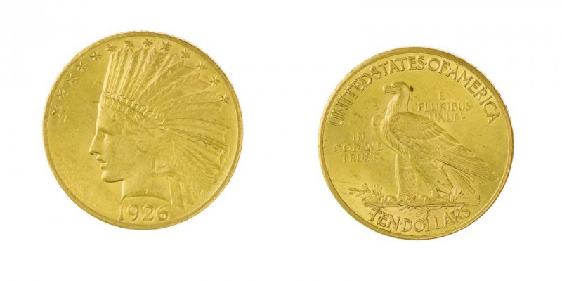 United States of America
10 Dollari “Indian Head” 1926 - Zecca: Filadelfia (Fri...
