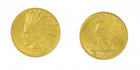 United States of America
10 Dollari “Indian Head” 1926 - Zecca: Filadelfia (Friedb. n. 166) 350,00