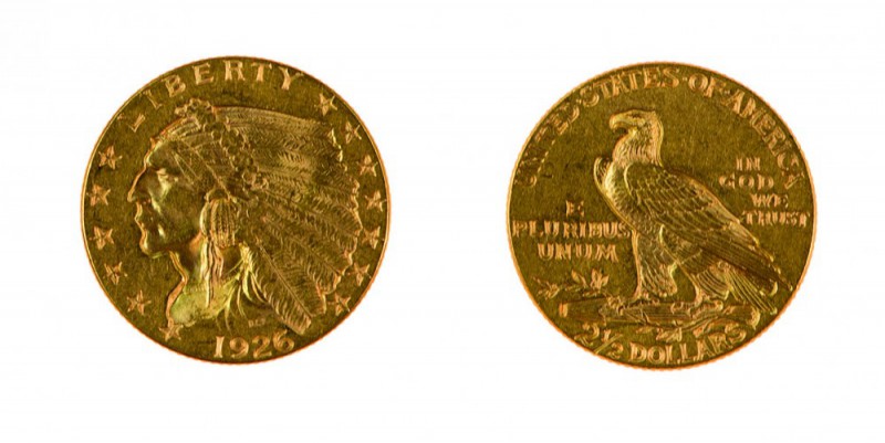United States of America
2,5 Dollari “Indian Head” 1927 - Zecca: Filadelfia (Fr...