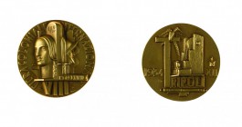 Italy
Regno d’Italia - Medaglia 1934 Anno XII per la Fiera Coloniale Internazionale di Tripoli - Opus Morbiducci - Diametro mm. 25, peso gr. 13,81 (C...