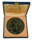 Collezione di Medaglie Fasciste (1923-1939) 
Regno d’Italia - Medaglia Anno XI (1933) per la Crociera Atlantica del Decennale - Opus Romagnoli - Diam...