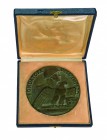 Collezione di Medaglie Fasciste (1923-1939) 
Regno d’Italia - Medaglia Anno XIV (1936) per la Fondazione dell’Impero - Opus Romagnoli - Diametro mm. ...