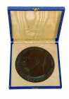 Collezione di Medaglie Fasciste (1923-1939) 
Regno d’Italia - Medaglia Anno XVI (1938) per il Convegno di Monaco - Opus Romagnoli - Diametro mm. 117 ...
