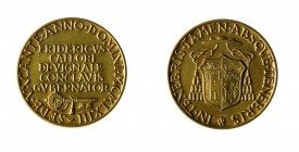 Medaglie Pontificie e della Città del Vaticano 
Sede Vacante (1963) - Medaglia 1963 - Opus Savelli - Diametro mm. 32 e peso gr. 22,13 - Rara - Di alt...