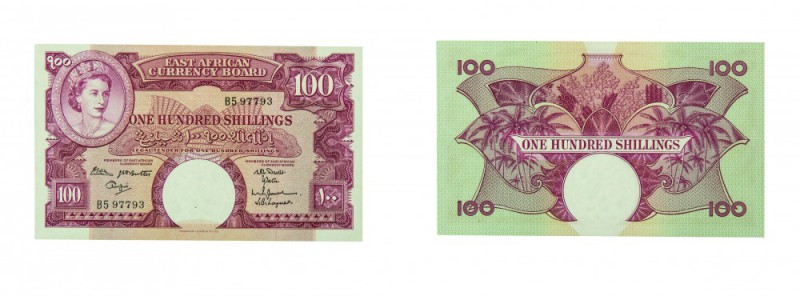 Europa e Oltremare 
East Africa - Elizabeth II (1952-1963) - 100 Shillings (196...