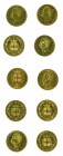 Lotti e Collezioni Monete 
Regno d’Italia - 1862/1882 - Insieme comprendente 5 Marenghi del periodo con ripetizioni - Qualità mista - Da esaminare 60...
