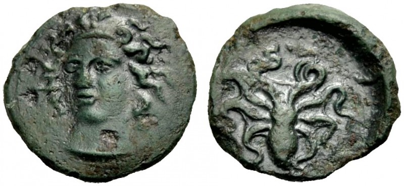 SIZILIEN. SYRAKUS. Tetras (Trionkia), 415-405 v. Chr. zugeschrieben dem Münzmeis...