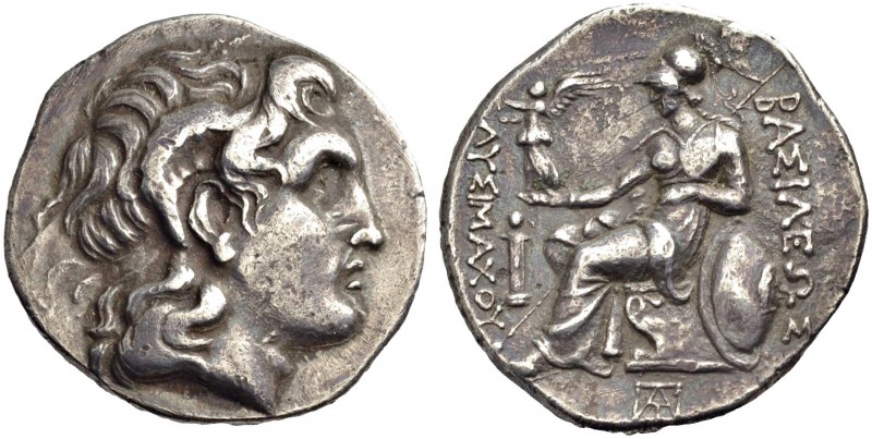THRAKIEN. KÖNIGE VON THRAKIEN. Lysimachos, 323-281 v. Chr. Tetradrachmon, unbest...